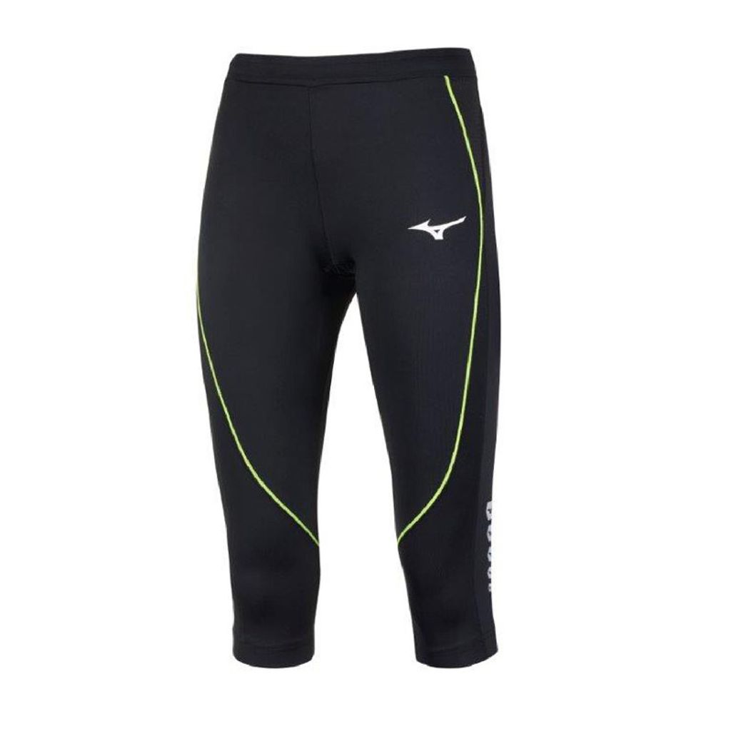 Mizuno Premium Jpn 3/4-leggings Schwarz S Frau Schwarz S