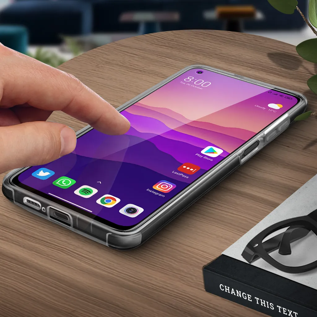 Custodia per Xiaomi Mi 10T/Mi 10T Pro, custodia protettiva in silicone TPU a fantasia con