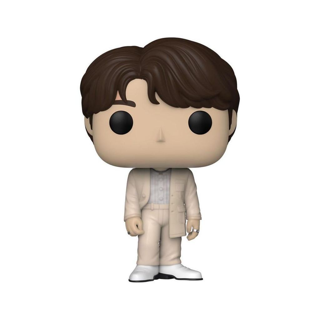 A Funko Pop! vinyl figure of Jin from BTS, standing and facing forward.