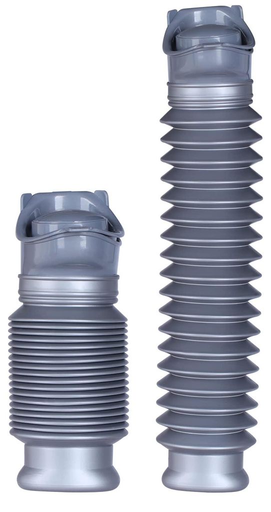 Nottoilette, tragbares Urinal, faltbar, Urinflasche, 750 ml, für Camping, Auto, Reisen, mobile Toilette, Urinal für Jungen und Männer