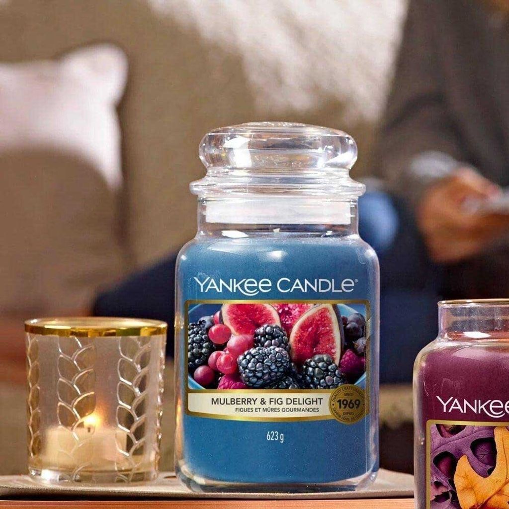 Yankee Candle Mulberry & Fig Delight vonná svíčka 623 g Obrázek produktu 6
