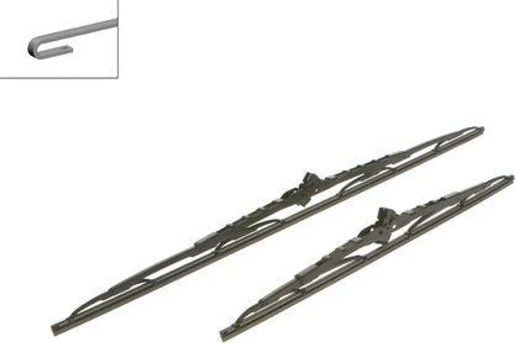 Balai d'essuie-glace Bosch OE 3 397 001 803, Gomme Haute Résistance