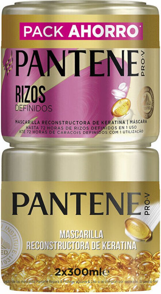 Pantene Defined Curls Mask Lot 2 X 300 Ml