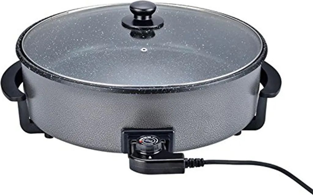 Elektrische Pfanne Pizzapfanne Bratpfanne Partypfanne Produktbild 2