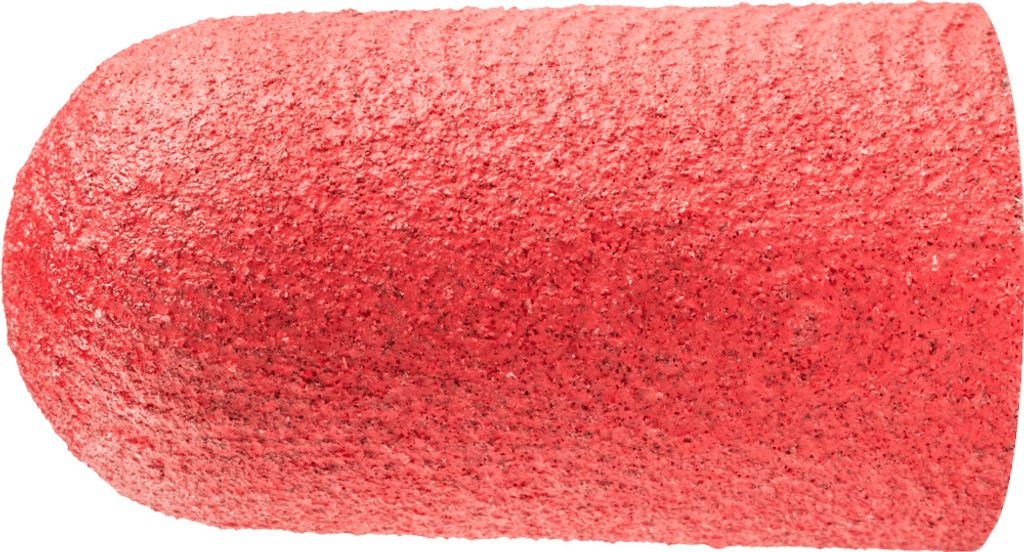 PFERD TOOLS POLICAP Schleifkappe PC Rundkegelform Keramikkorn Ø 21x40mm CO-COOL120 für Edelstahl