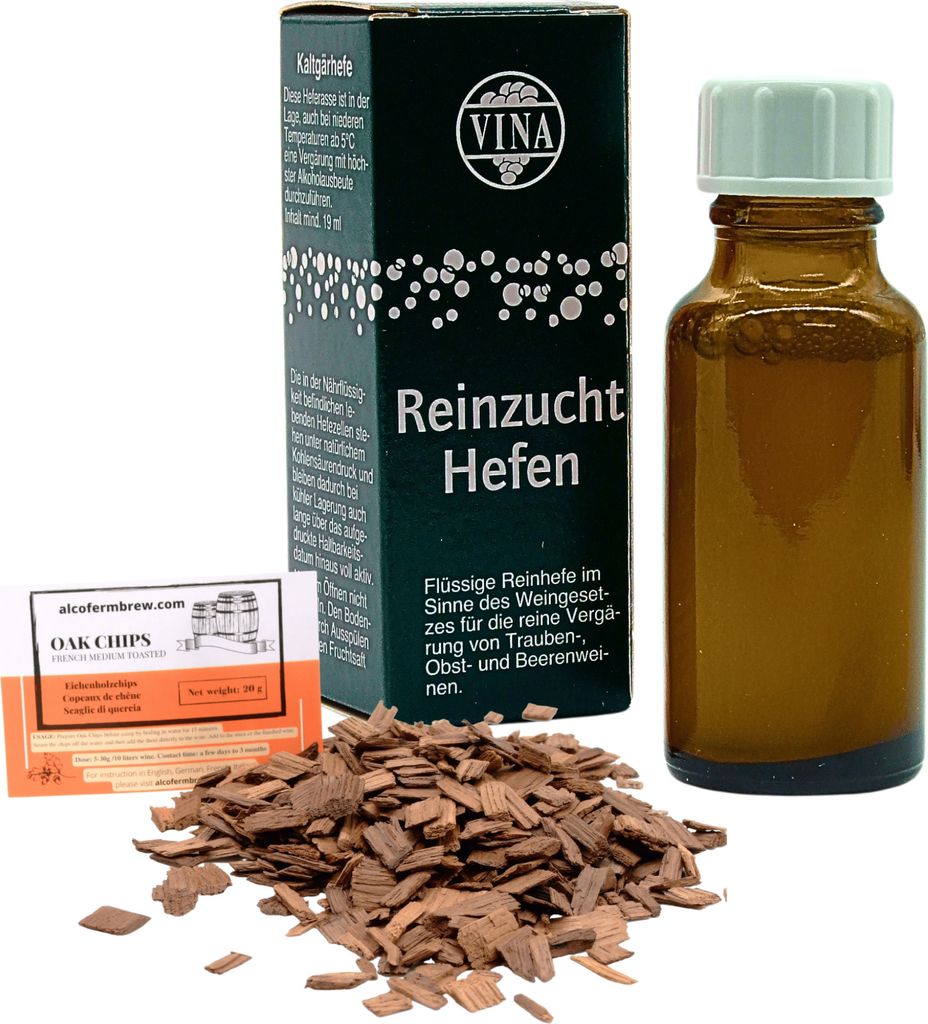 VINA Weinhefe für 50L - Kaltgärhefe, Vina Wein Hefe, Hefe Produktbild 