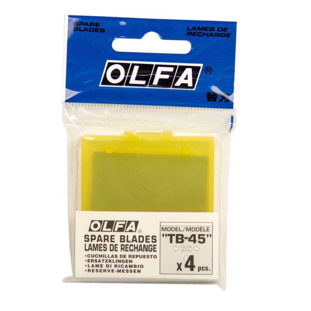OLFA 4 Klingen TB-45 für Schaber T-45