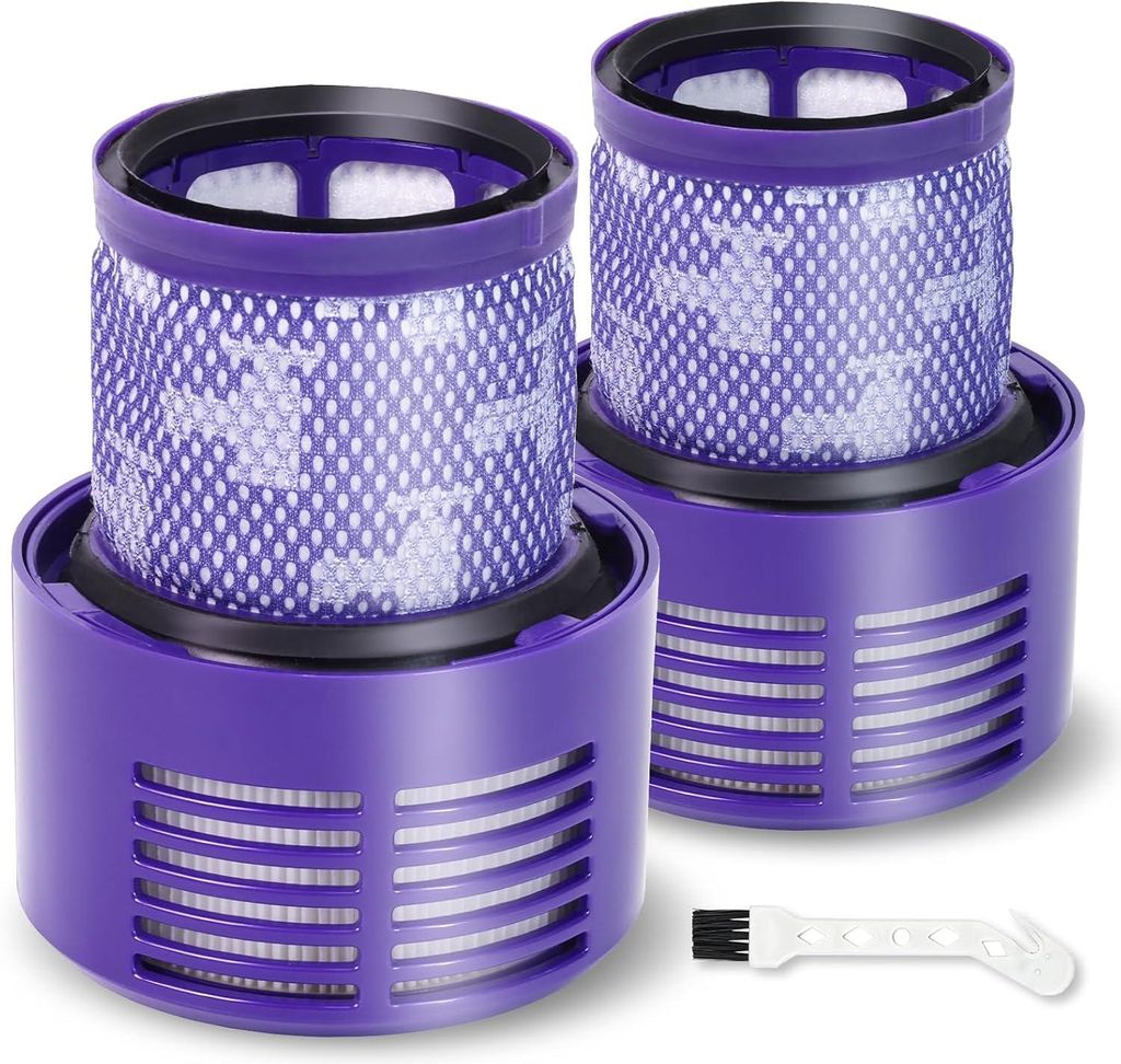 Ersatzfilter für Dyson Cyclone V10 SV12, 2 Pack Filter & 1 Reinigungsbürste Kompatibel mit Dyson Cyclone V10 Animal Absolute Motorhead SV12, Erse...