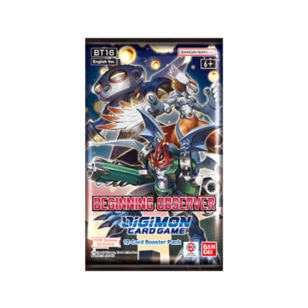 Digimon Kartenspiel - Beginnende Beobachter Booster BT16 - Englisch