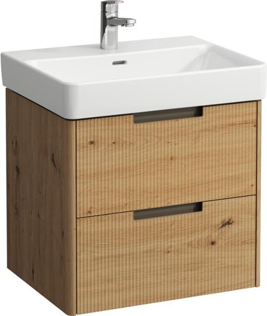 LAUFEN Juna Waschtischunterbau, 2 Schubladen, inklusive Ordnungssystem, zu H810963, 572x446x515mm, H4114921092671