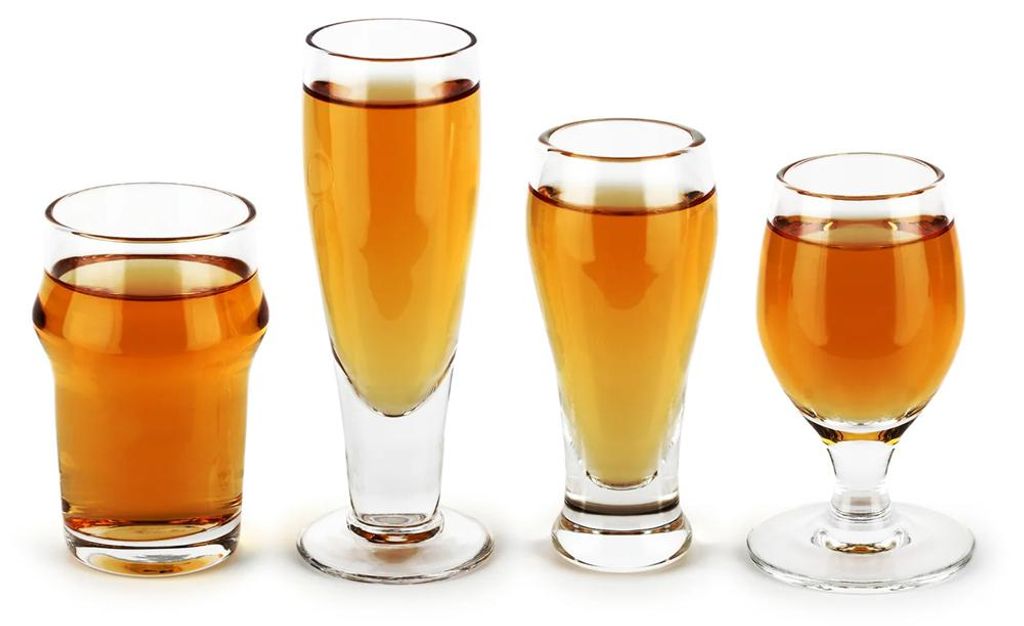 Craft Shots Schnapsgläser 4er Set Barbuzzo Bierglas Form Produktbild 