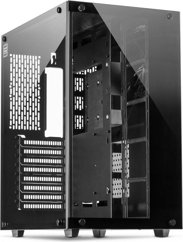 Boîtier PC Inter-Tech C-701 avec 9 ventilateurs RGB et verre trempé