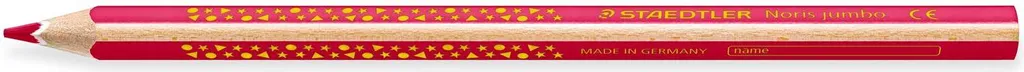 Staedtler Noris Jumbo 1284-23 Matita Bordeaux con Sistema Anti-Rottura