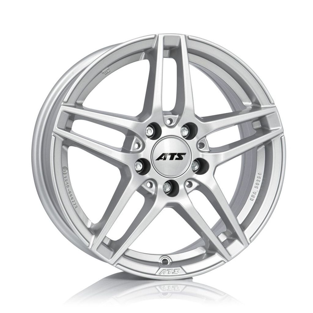 17 Zoll Alufelge ATS Mizar 17"x6.5" 5x112 PCD ET44 66.50mm Felge Silber