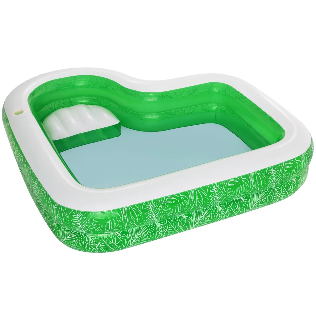 Piscine Tropical Paradise Bestway 231cm avec siège de relaxation