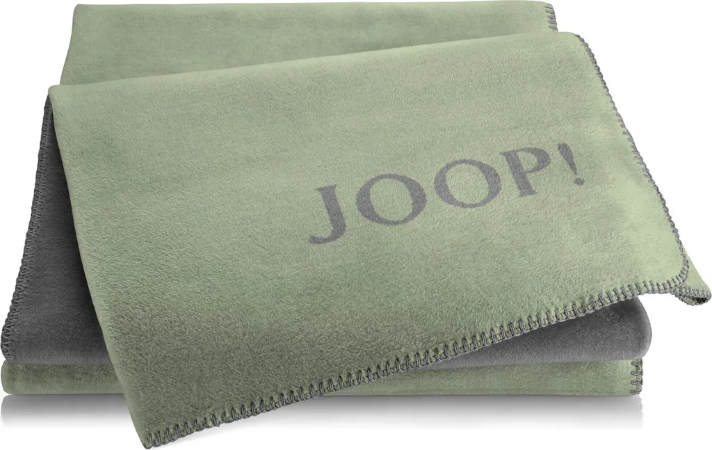 Couverture Plaid JOOP! 150x200cm DoubleFace en Laine Mélangée Douce