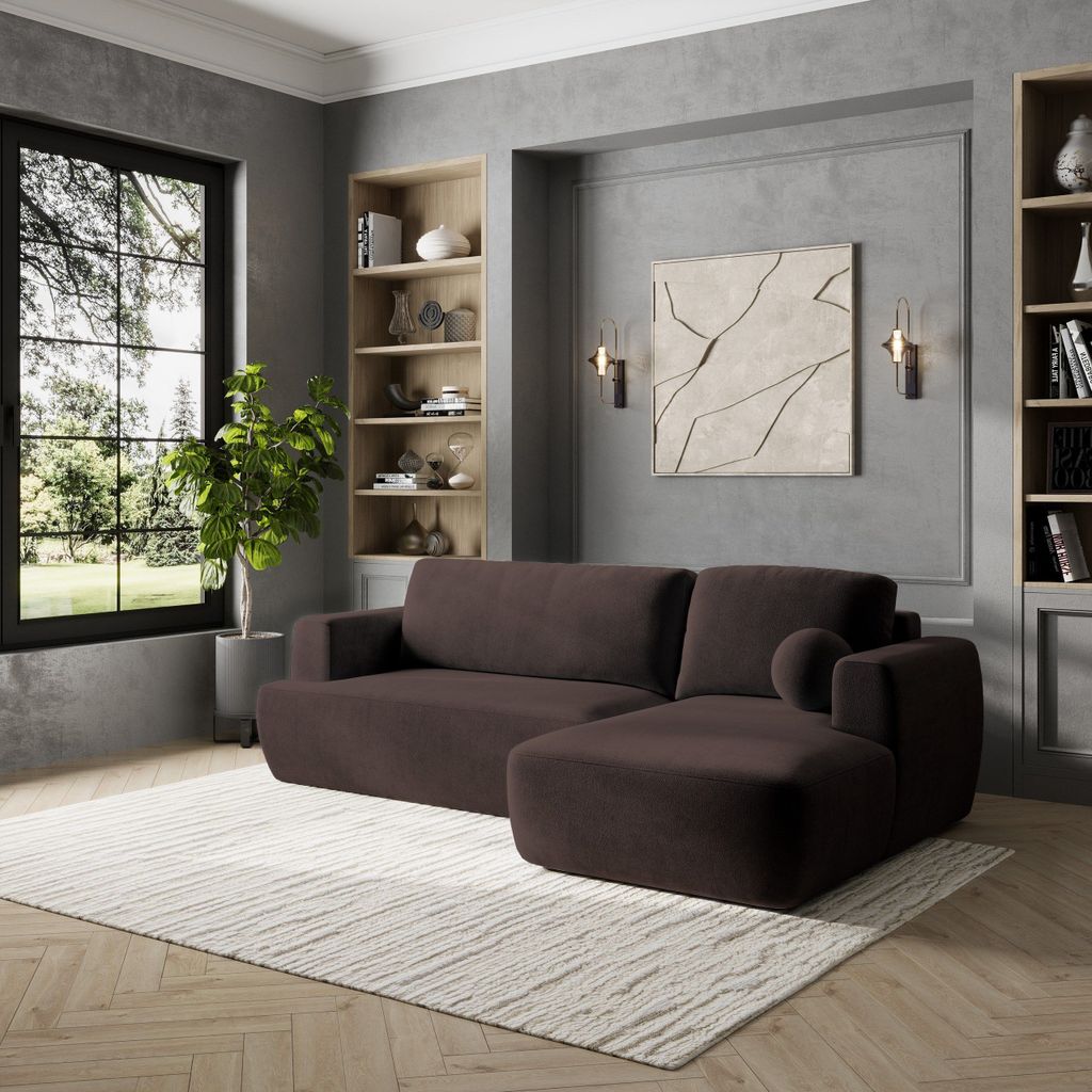 Masseno Ecksofa SENTI K R-S mit Schlaffunktion L-Form, Sofa Produktbild 