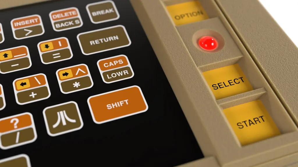Jouer aux Classiques Atari avec la Console Atari 400 Mini Beige