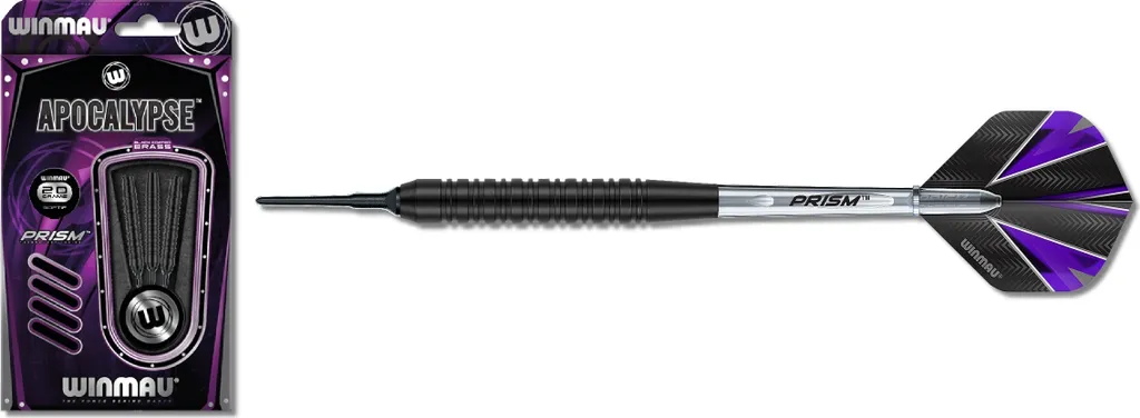 Fléchettes Winmau Apocalypse 20g Idéales pour Compétition sur Cible