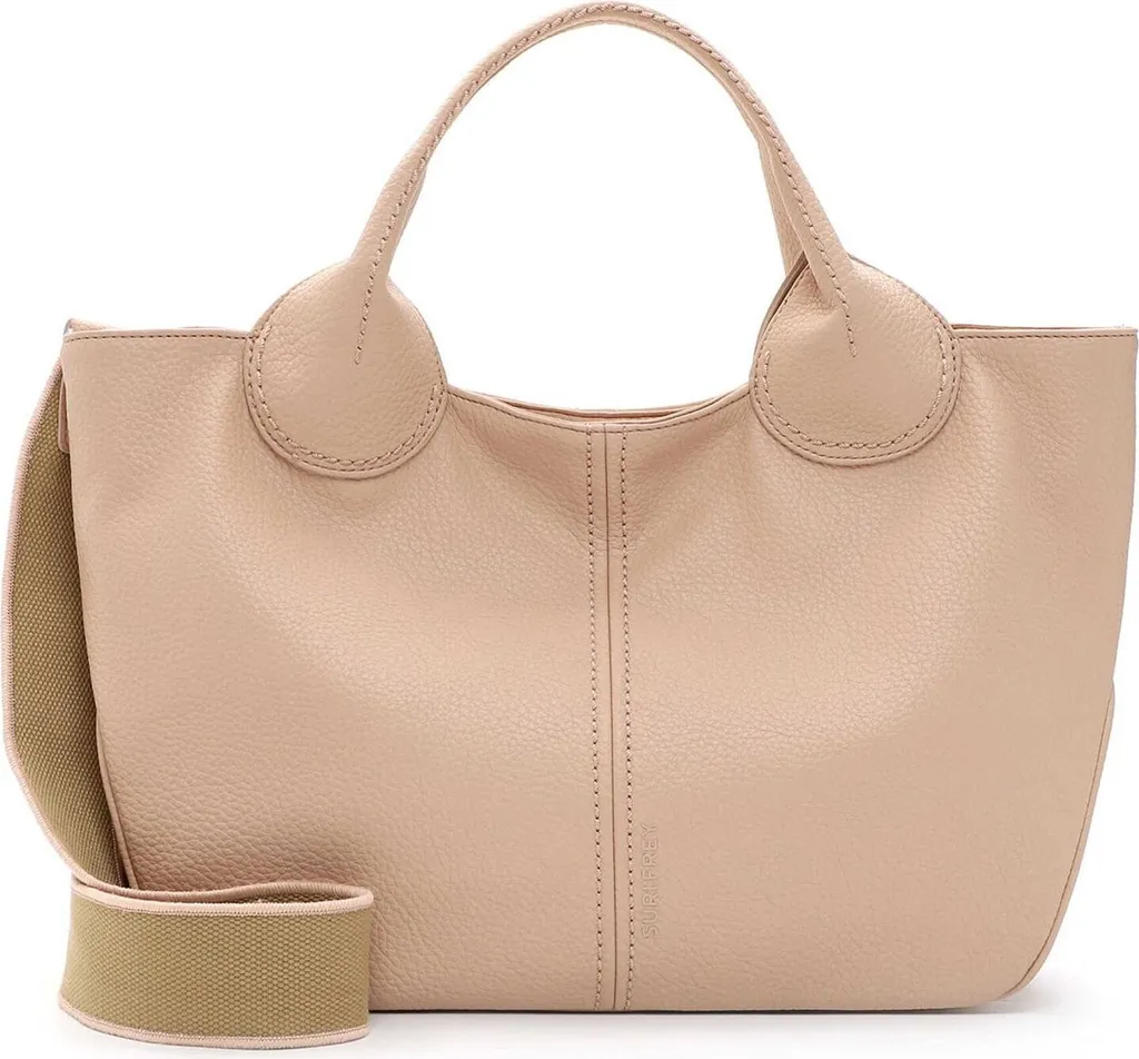 SURI FREY Nessy Shopper Donna | Borsa Rosa Morbida con Tracolla