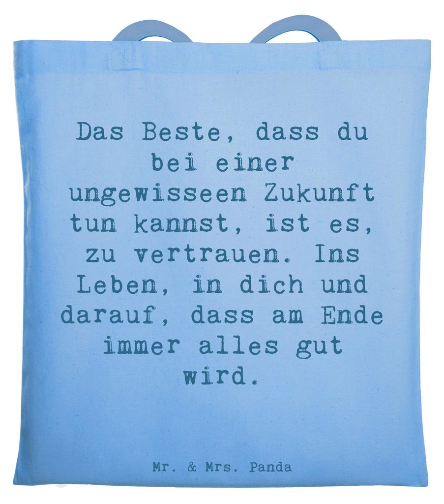 Mr. & Mrs. Panda Beutel Spruch Neuen Technologien begegnen Produktbild 