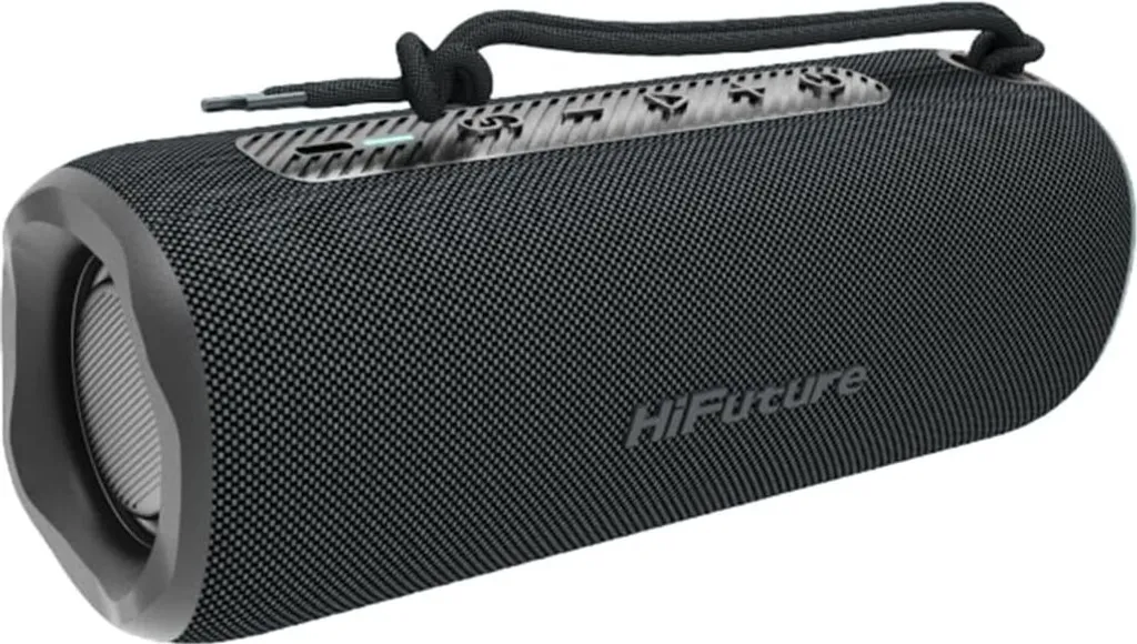 Haut-parleur Bluetooth HiFuture Alpha noir - Fini les Sons Saturés