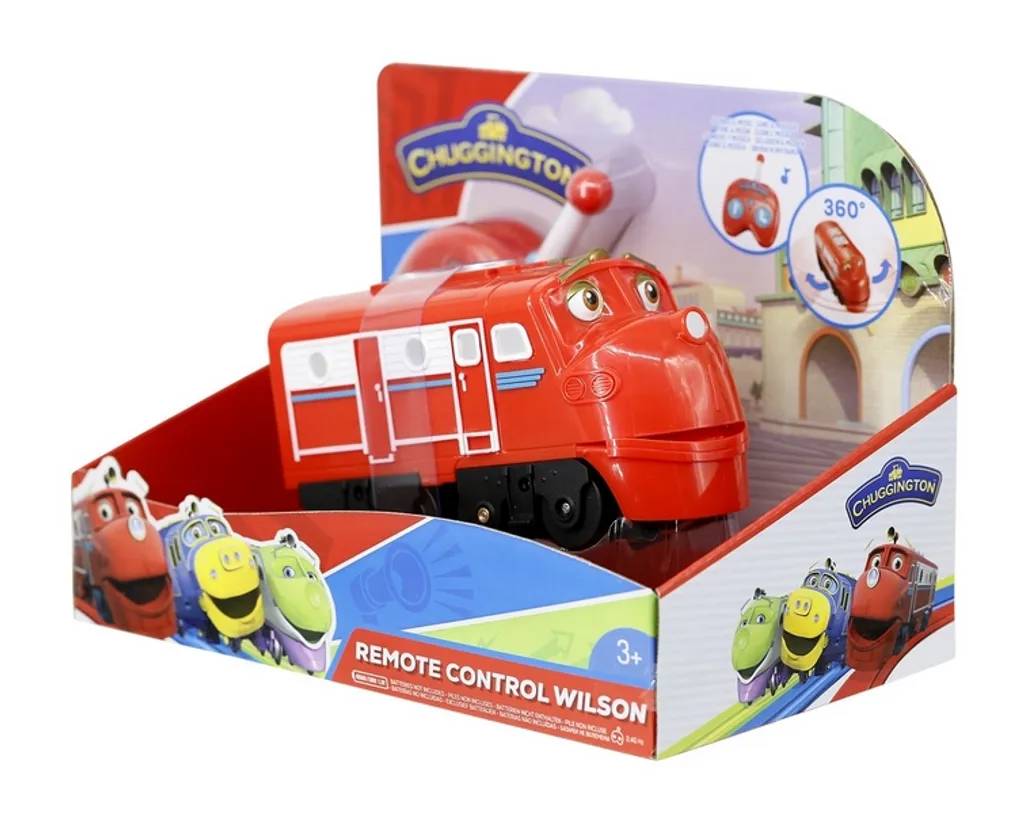 Chuggington Wilson Radiocommandé : Train Télécommandé pour Enfant - 10