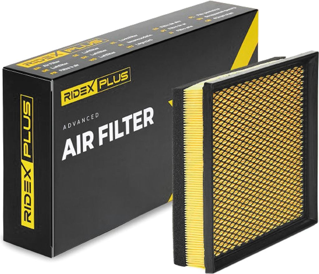 Luftfilter RIDEX PLUS 8A0282P für BMW 1 Schrägheck (F20) Filtereinsatz