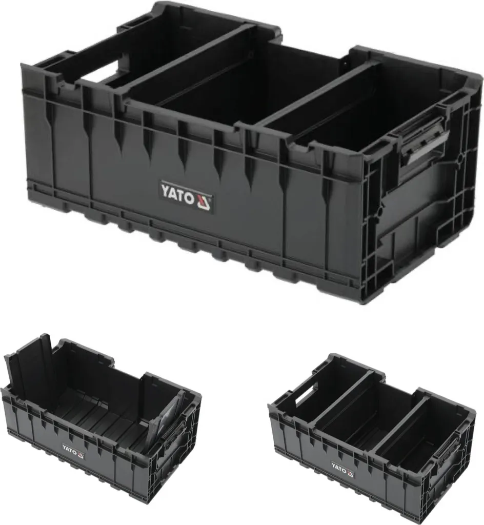 Mallette à outils 57x35x23 cm pour transport et chantier professionnel