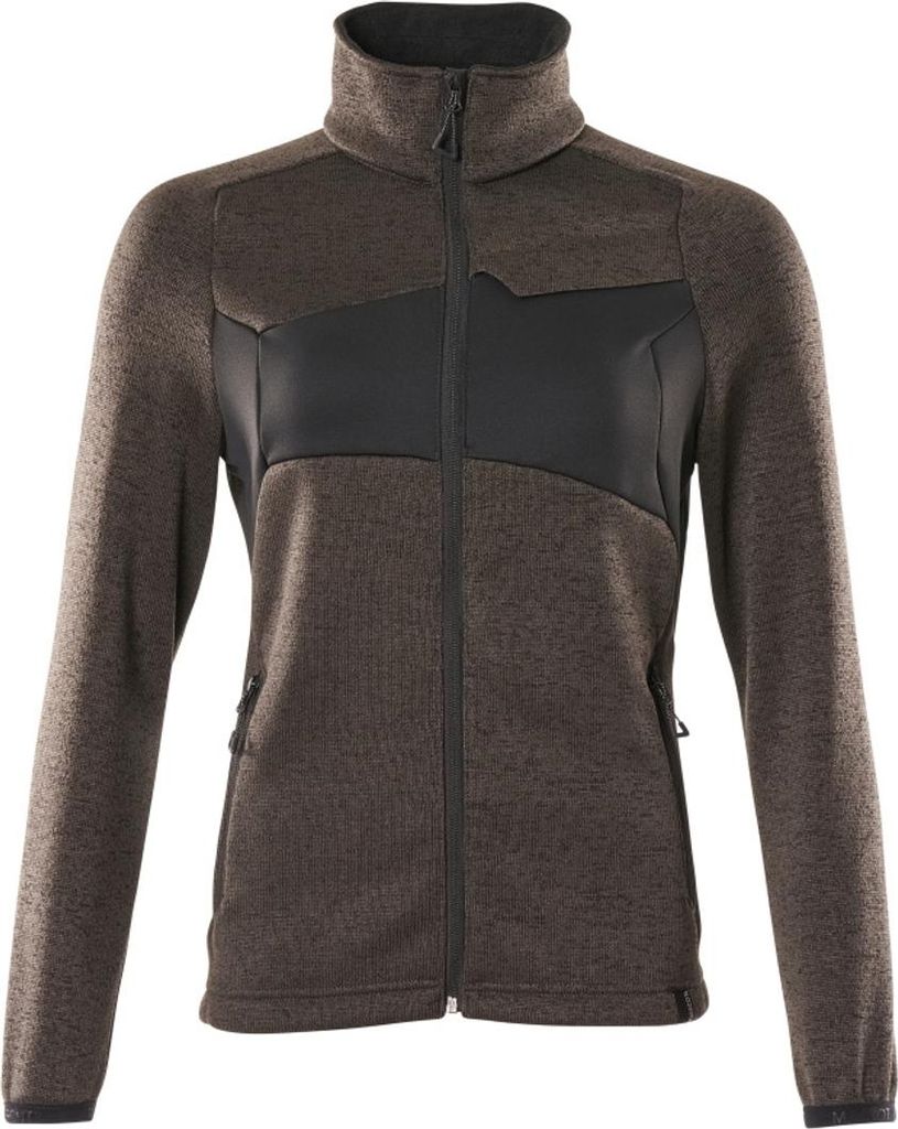 Mascot ACCELERATE Strickpullover mit Reißverschluss, Damenpassform 18155 Gr. S dunkelanthrazit/schwarz
