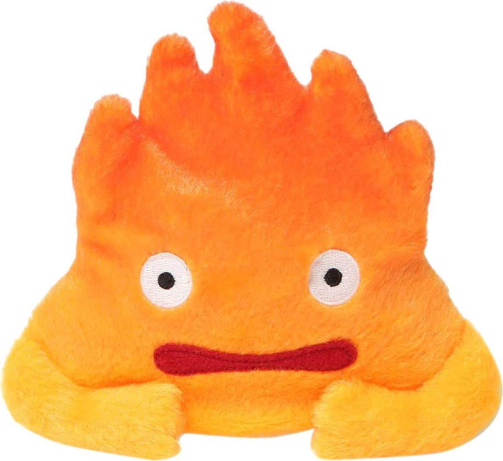 Das wandelnde Schloss Plüsch-Geldbeutel Calcifer 12 cm