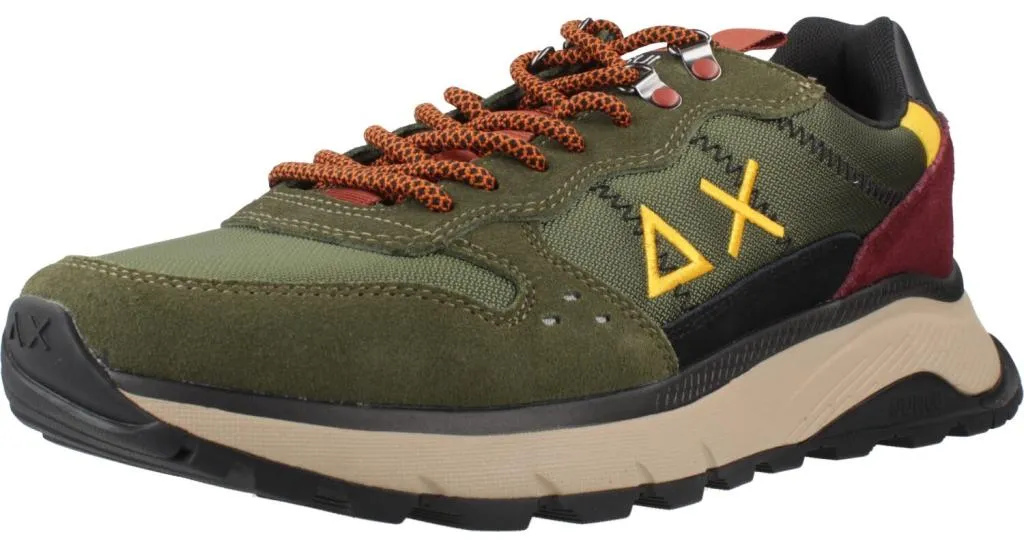 Sun68 Errores de Foto Z4513074 Baskets Militare Oscuro en Taille 42