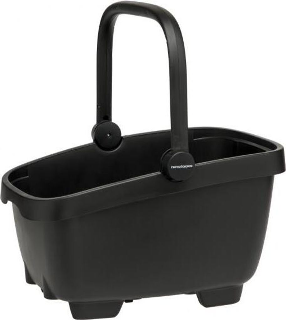 Panier de vélo New Looxs Clipper Black MIK Black - panier Image du produit 