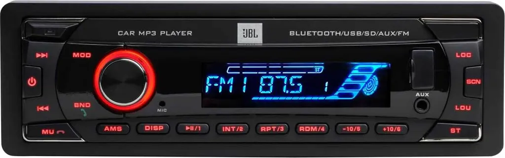 Autoradio JBL Celebrity 100 1-DIN Bluetooth, USB, MP3 et Radio FM