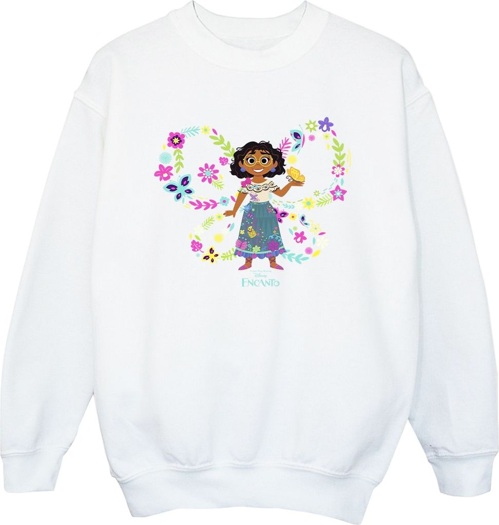 Disney - "Encanto" Sweatshirt für Mädchen BI16742 (104) (Weiß)