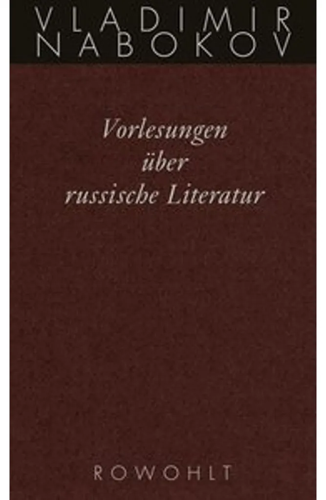 Édition Reliée Gesammelte Werke Band 17 Vorlesungen Littérature Russe
