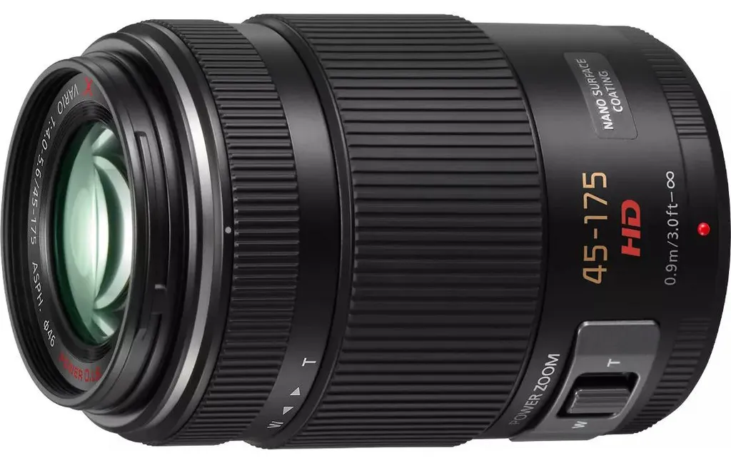 Panasonic Lumix G X Vario PZ 45-175mm f/4-5.6 ASPH Power OIS Noir