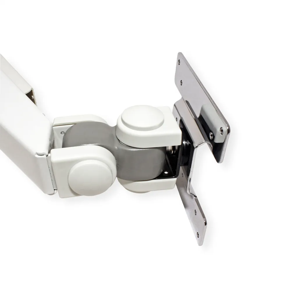 Support d'écran orientable à double montage pince et vis murale
