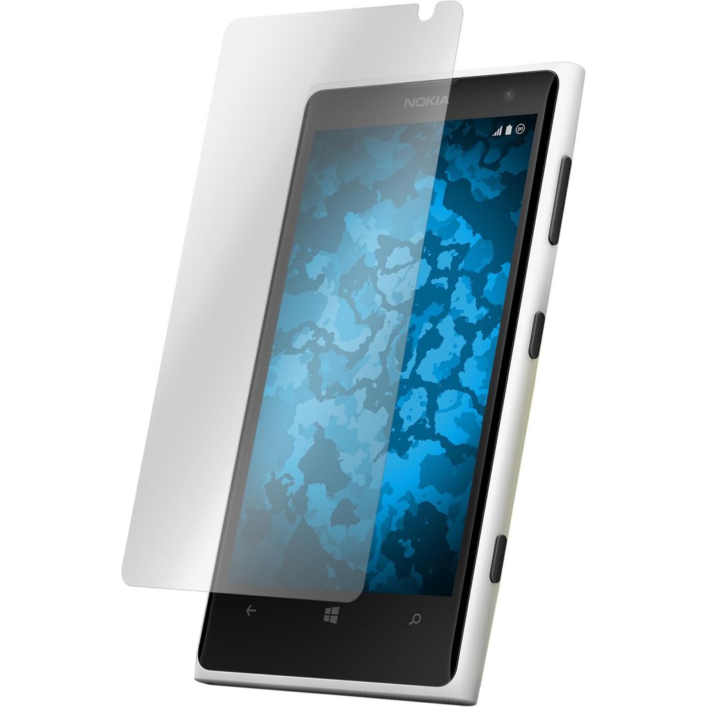 2er-Pack PhoneNatic Displayschutzfolien klar kompatibel mit Nokia Lumia 1020