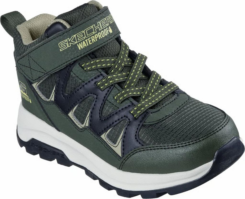 Skechers Kinder Storm Blazer - Drizzle Squad Sneaker 406377L OLIVE/BLK, Schuhgröße:30 EU