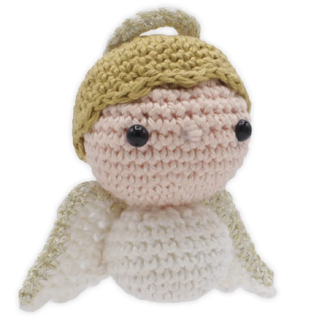 Kit crochet Hardicraft Amigurumi Mini-ange fil coton 9cm HC-40MB105