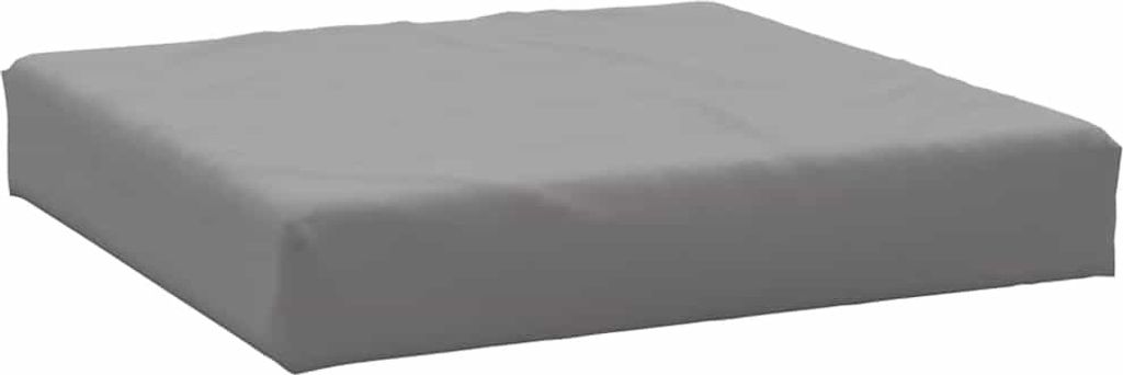 vidaXL Palettenkissen Grau 60x60x9,5 cm Oxford-Gewebe Produktbild 