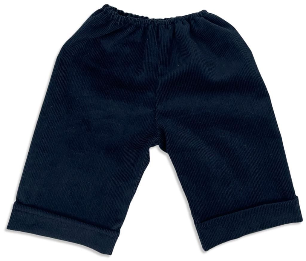 Asi Puppenkleidung Cordhose navy blau - Puppenoutfit