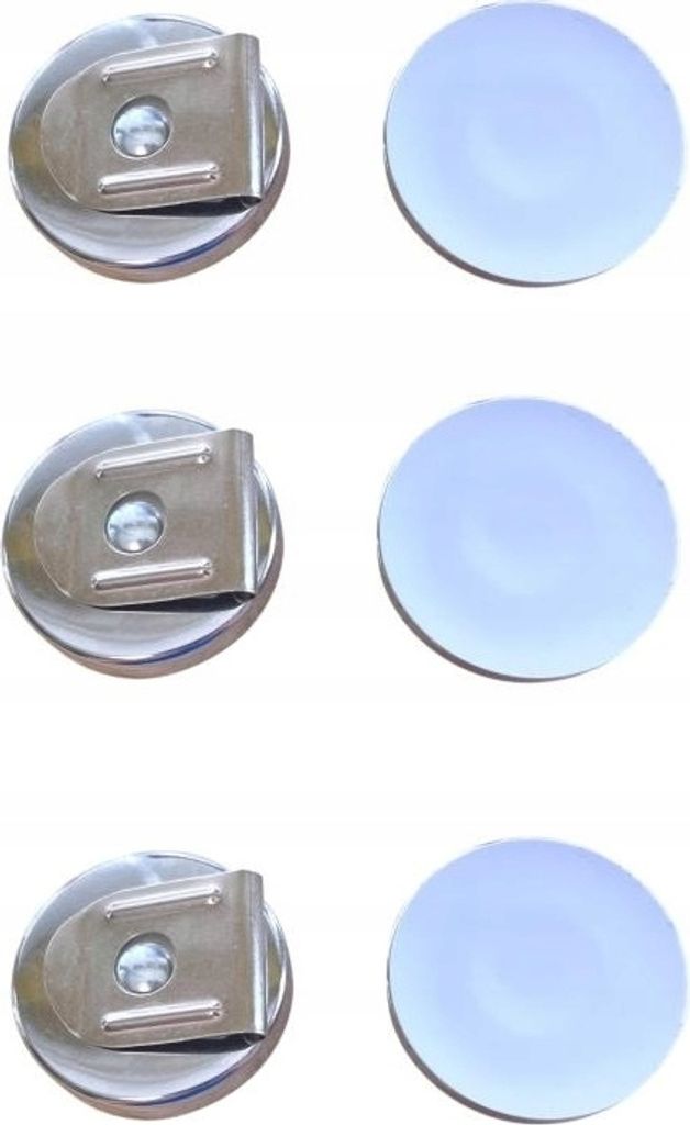 Magnetische Gurtbandhalter - 3 Stück, Extrem stark, Magnettafeln, Kühlschränke, Whiteboards, DIY
