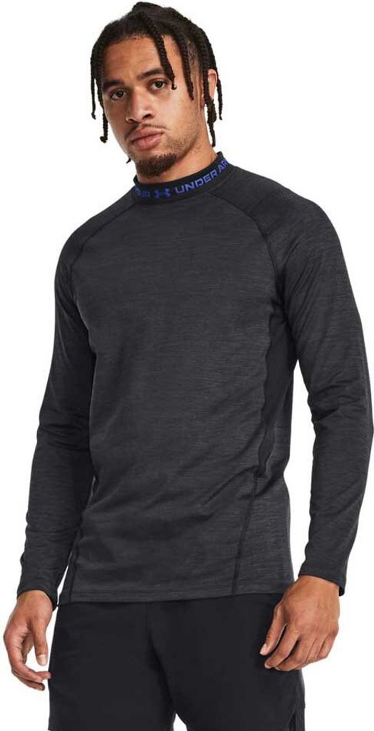 Under Armour Cg Armour Twist Mock Langarm-t-shirt Grau M Mann Grau M