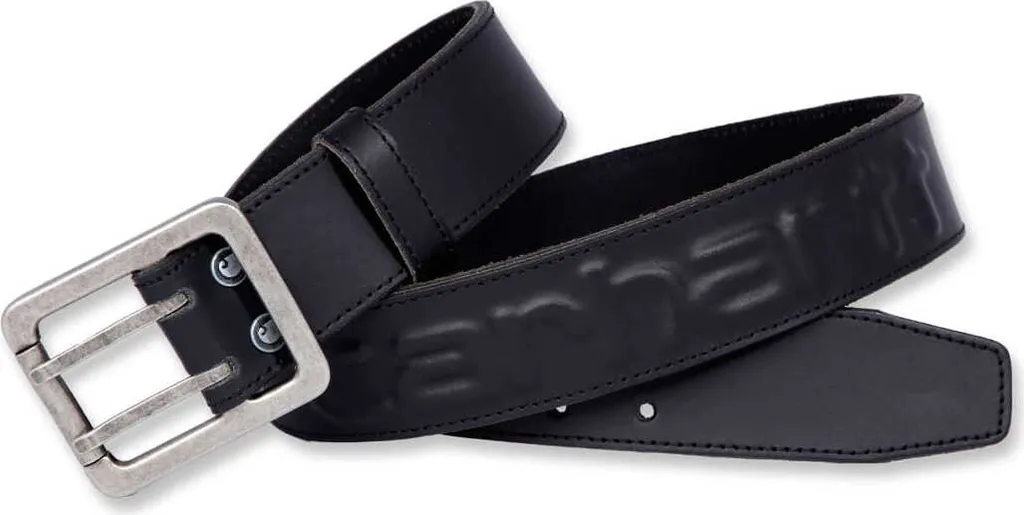 Ceinture de travail Carhartt noire en cuir T.36 pour homme actif et pro