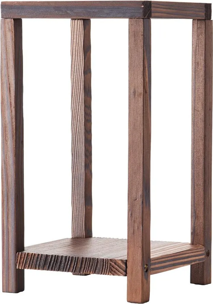Centre de table mariage sécurisé : 20 lanternes bois avec bougie LED - 9