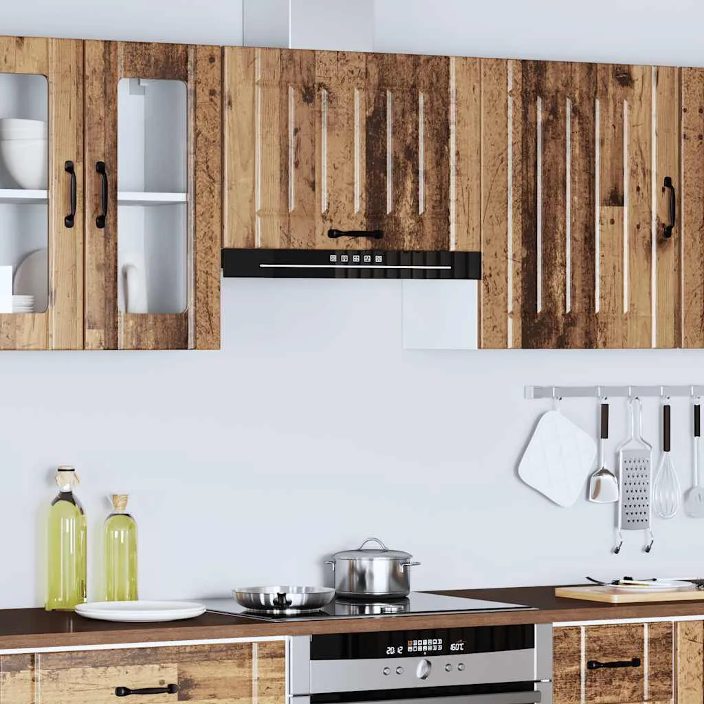 Parete Cucina Lucca vidaXL Legno di Recupero - Offerta Arredo Casa - 4