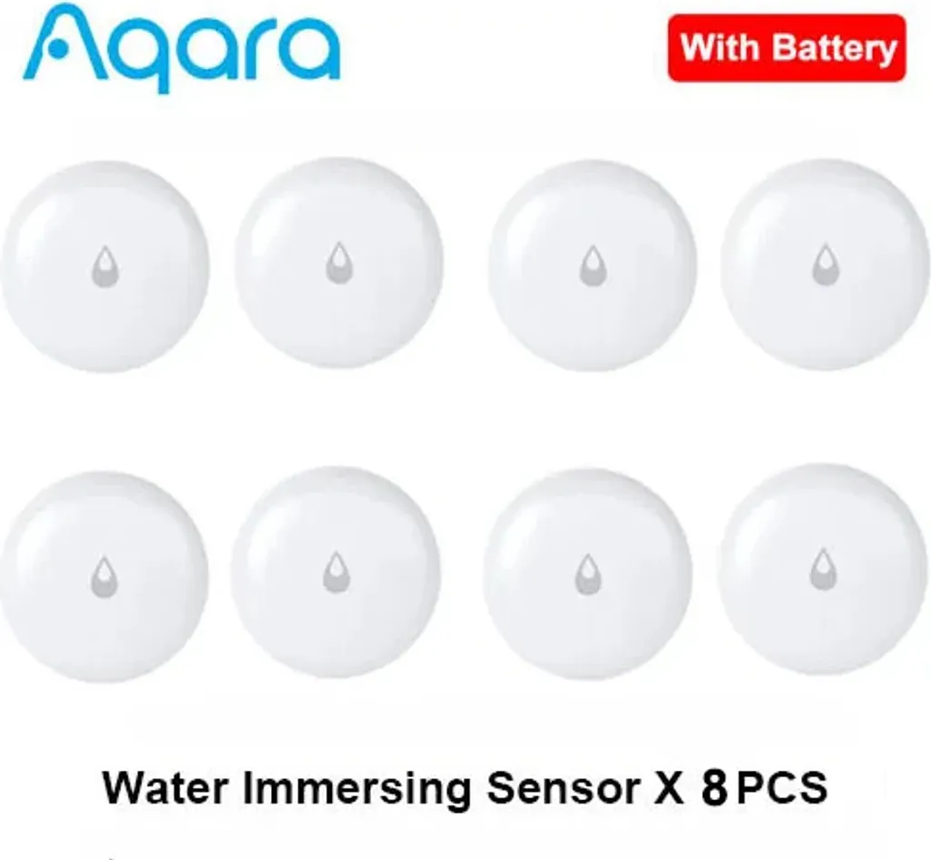 Capteur d'Eau Aqara IP67 Étanche Zigbee Détection de Fuite Immersion x8 - 2
