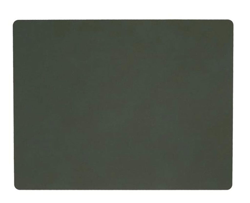 Lind DNA Table Mat Square L Nupo Dark Green
